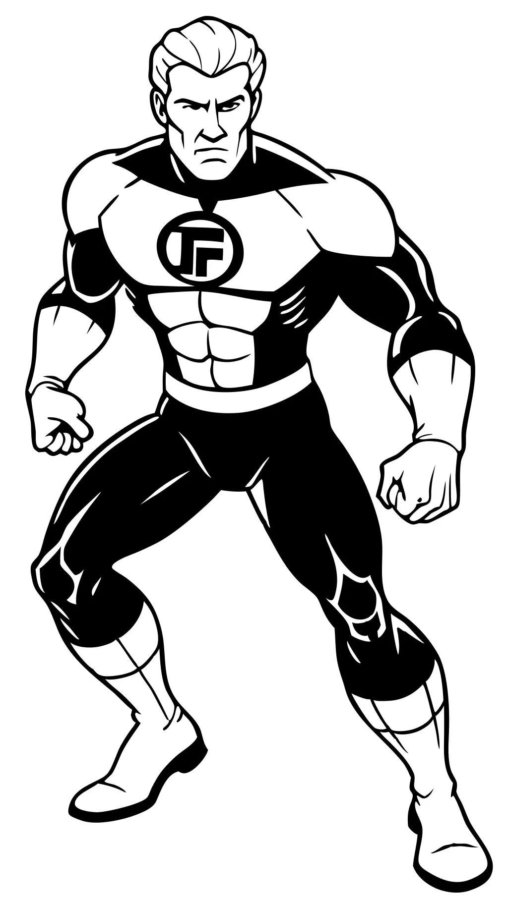 fantastic 4 coloring pages